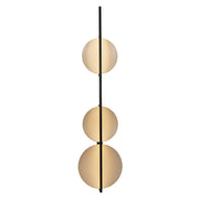 Luno White and Black Long LED Wall Light - Lighting.co.za