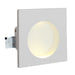 Gypsum 1W LED Round Recessed Wall Light 2 Sizes - Lighting.co.za