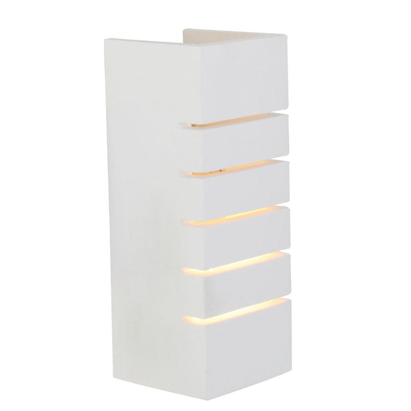 Gypsum White Vertical Wall Light - Lighting.co.za