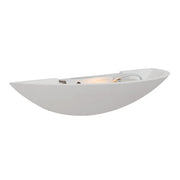 Gypsum White Half Round Stacey Wall Light - Lighting.co.za