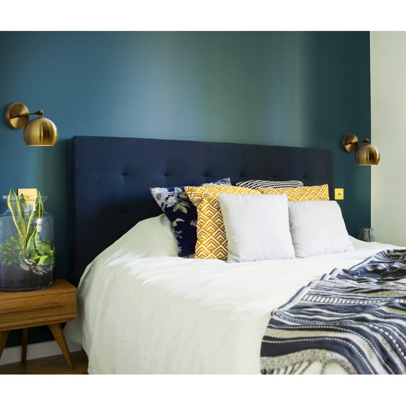 Newton Antique Brass Wall Light - Lighting.co.za