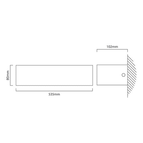 Lily White 12W | 15W LED Wall Light 2 Sizes - Lighting.co.za