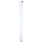 Gita Chrome And White Linear LED Bathroom Wall Light 2 Options - Lighting.co.za