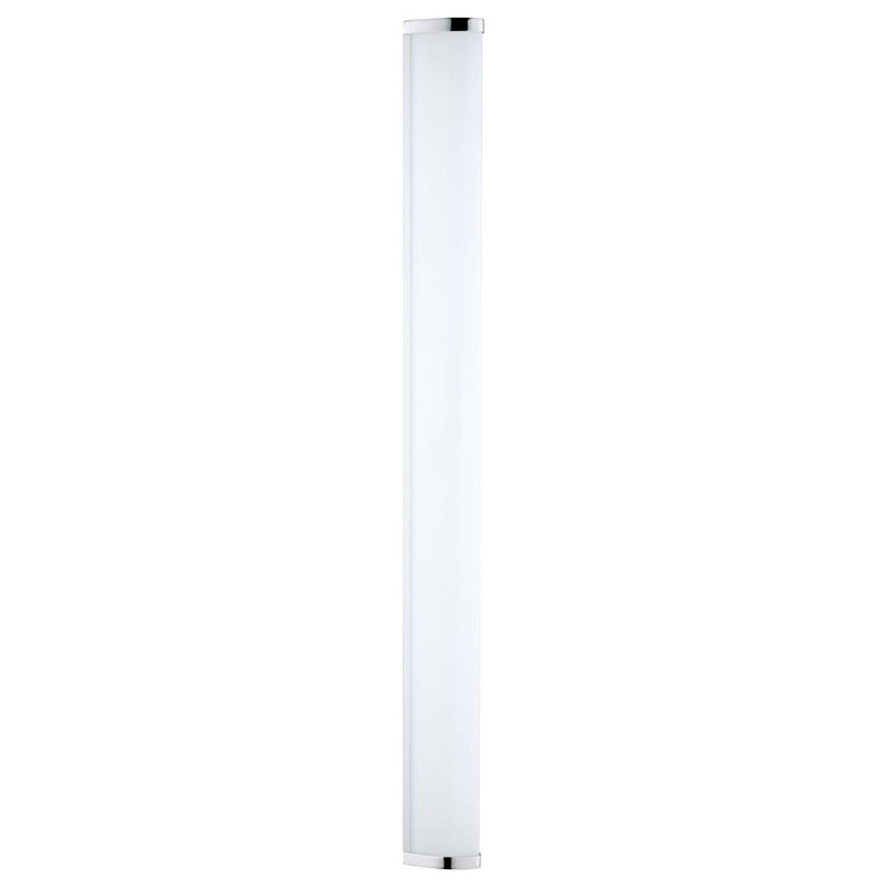 Gita Chrome And White Linear LED Bathroom Wall Light 2 Options - Lighting.co.za