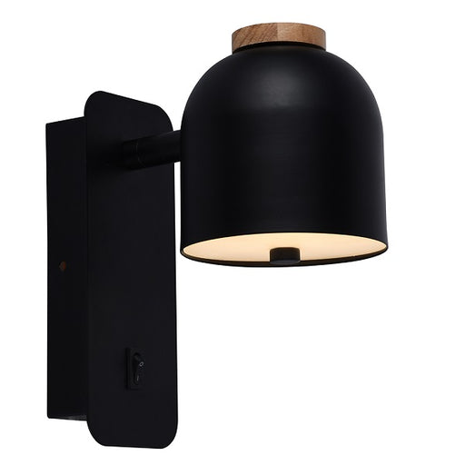 Novel Black Or White LED Bedside Reading Wall Light - Lighting.co.za