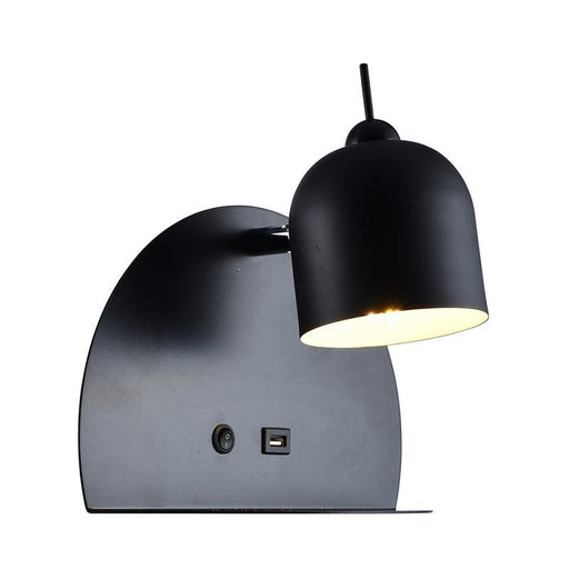 Miola 5W LED Bedside Reading Wall Light With USB Charger - Fixed Lights - Lighting.co.za