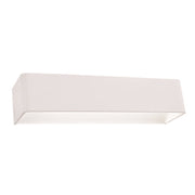 Malone White LED Up Down Wall Light - Fixed Lights - Lighting.co.za