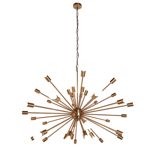 Supernova Gold Or Black 40 Light Pendant Light - Hanging Lights - Lighting.co.za