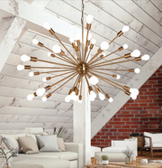 Supernova Bronze Or Black 40 Light Pendant Light - Lighting.co.za