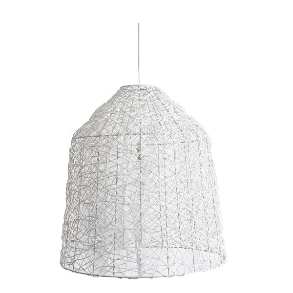 Bell Woven Resin String Pendant Light Available In 3 Sizes - Lighting.co.za