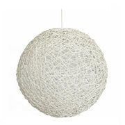 Abode Woven Resin String Ball Pendant Range Available In 3 Sizes - Lighting.co.za
