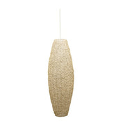 Papi Long Natural Woven Resin Cane Pendant Light - Lighting.co.za