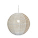 Woven Rope Sphere Pendant Light - Lighting.co.za