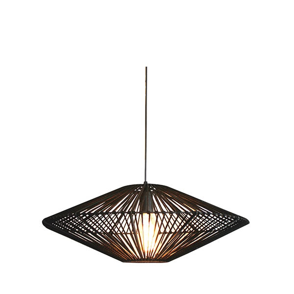 Woven Rope Eclipse Pendant Light - Lighting.co.za
