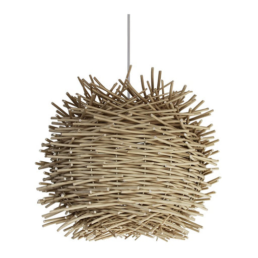 Avi Nest Woven Resin Natural Pendant Light - Lighting.co.za