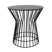 Alena Drum Metal Side Table Various Colours - Lighting.co.za