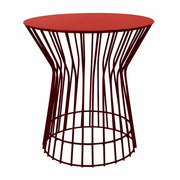 Alena Drum Metal Side Table Various Colours - Lighting.co.za