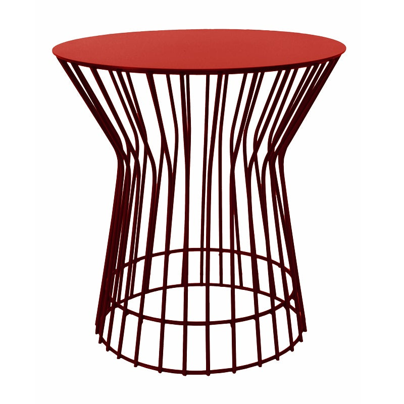 Alena Drum Metal Side Table Various Colours - Lighting.co.za