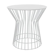 Alena Drum Metal Side Table Various Colours - Lighting.co.za