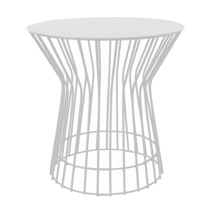 Alena Drum Metal Side Table Various Colours - Lighting.co.za