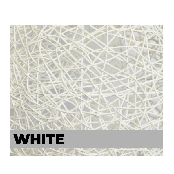 Papi Long Natural Woven Resin Cane Pendant Light - Lighting.co.za