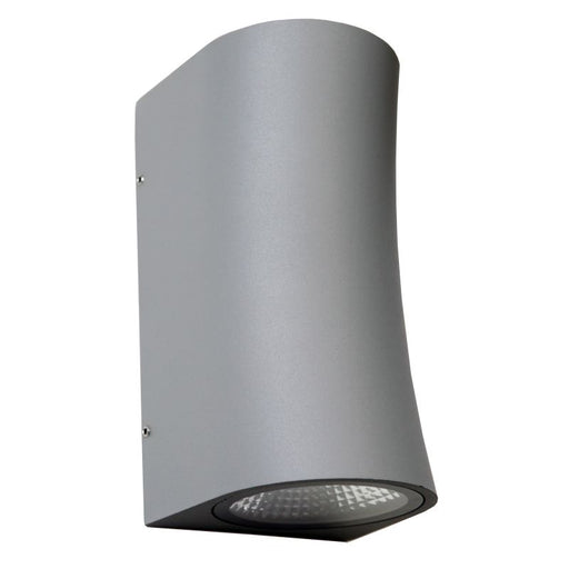 Olympia 10W LED Curved Round Up Down Outdoor Wall Light - Lighting.co.za