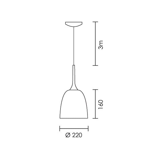 Azul Black | White with Wood Nordic Pendant Light - Lighting.co.za
