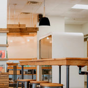 Azul Black | White with Wood Nordic Pendant Light - Lighting.co.za