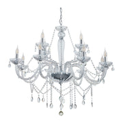 Basilano 8 | 12 | 18 Light Crystal Glass Chandelier - Lighting.co.za