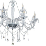 Basilano 8 | 12 | 18 Light Crystal Glass Chandelier - Lighting.co.za