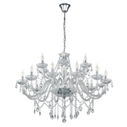 Basilano 8 | 12 | 18 Light Crystal Glass Chandelier - Lighting.co.za