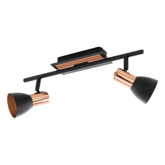 Barnham Adjustable GU10 Black Copper 2L Spotlight - Lighting.co.za