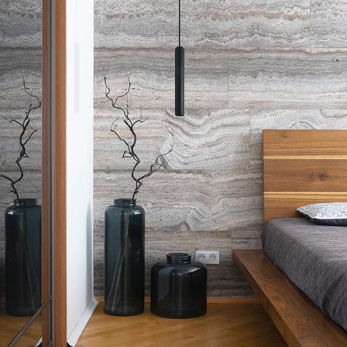 Bells White | Black Tube Pendant Light 3 Sizes - Lighting.co.za