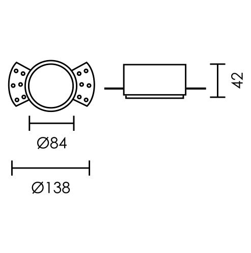 Citterio Rimless Anti-Glare Recessed 84mm Downlight - Lighting.co.za