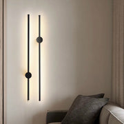 Dawn Black or White Slim LED Linear Wall Light - Lighting.co.za