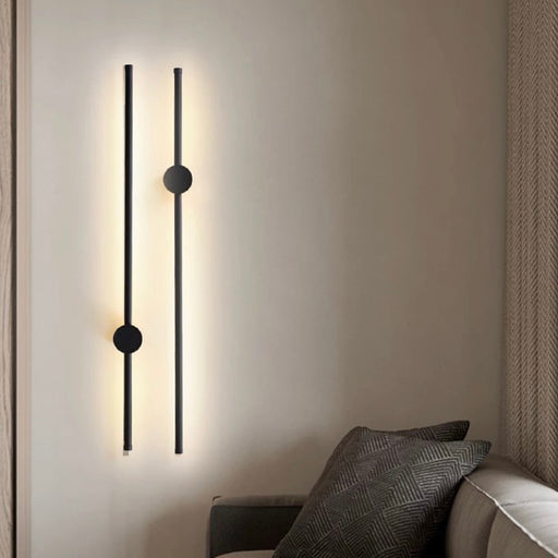 Dawn Black or White Slim LED Linear Wall Light - Lighting.co.za