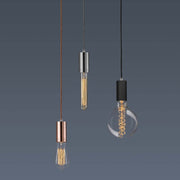 Dito Black or Copper Cord Set Pendant Light - Lighting.co.za