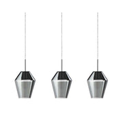 Murmillo 3L Smoke Glass and Chrome Cluster Pendant Light - Lighting.co.za