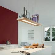 Tondela Natural Wood LED Shelf Pendant Light - Lighting.co.za
