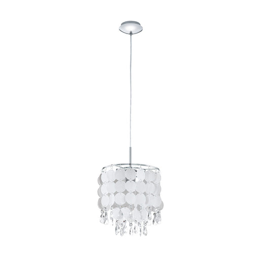 Fedra White and Clear Pendant Light - Lighting.co.za