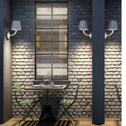 Flute White Shade LED Outdoor or Bathroom Wall Light - Lighting.co.za