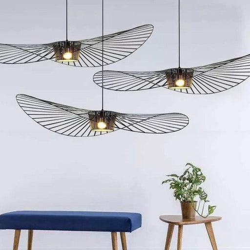 Flutter Black Wire Pendant Light 2 Sizes - Lighting.co.za