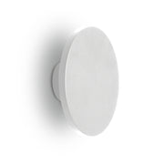 Focal Round Backlit LED Black or White Outdoor Wall Light - Lighting.co.za
