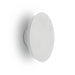 Focal Round Backlit LED Black or White Outdoor Wall Light - Lighting.co.za