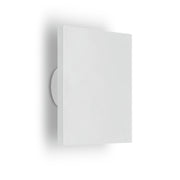 Focal Square Backlit LED Black or White Outdoor Wall Light - Lighting.co.za