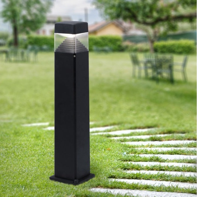 Fumagalli Ester LED Black Outdoor Bollard Light - Lighting.co.za