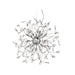 Helix Sphere 24 | 30 Light Crystal and Chrome Pendant Light - Lighting.co.za