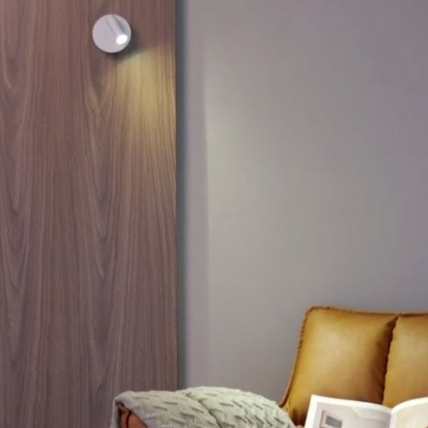 Hilton Charge Up Black | White LED Bedside Wall Light - No Wiring Required - Lighting.co.za