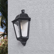 Fumagalli Daria Lesse Black Half Lantern Large Outdoor Wall Light - Lighting.co.za