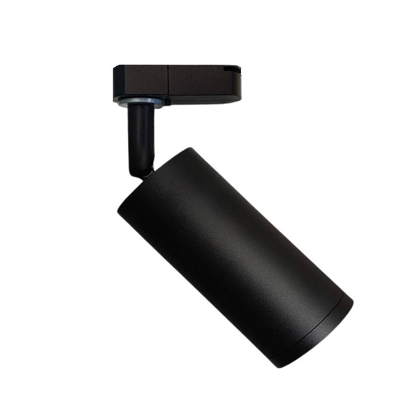 Baril Long Black | White GU10 3 Wire Track Spotlight - Lighting.co.za